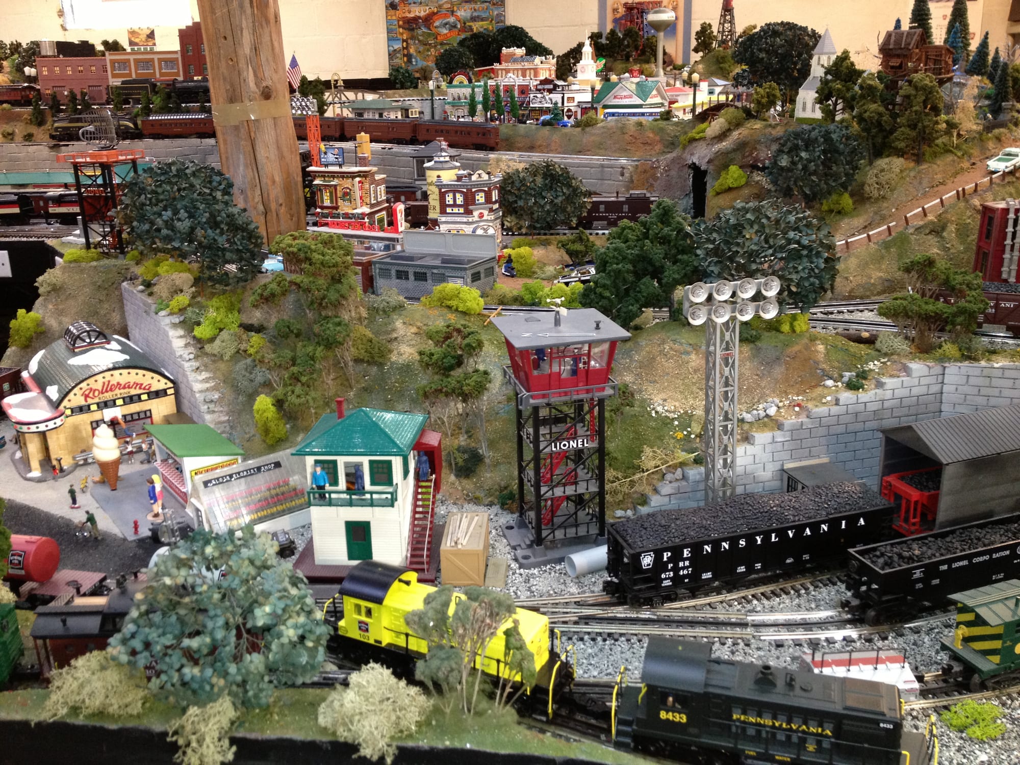 Photograph from The First Michigan Layout photographed November 2012