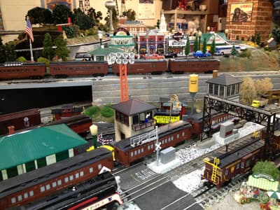 Photograph from The First Michigan Layout photographed November 2012
