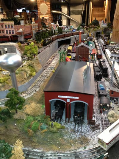 Photograph from The First Michigan Layout photographed November 2012