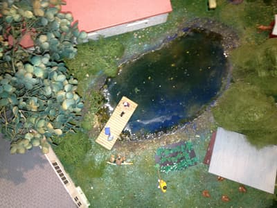 Photograph from The First Michigan Layout photographed November 2012