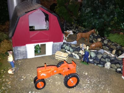 Photograph from The First Michigan Layout photographed November 2012
