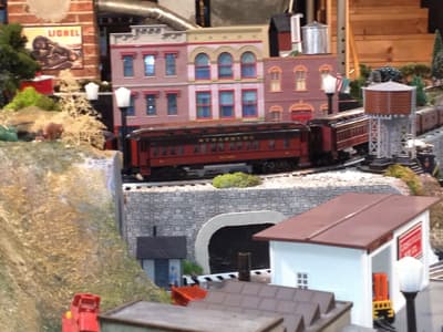 Photograph from The First Michigan Layout photographed November 2012