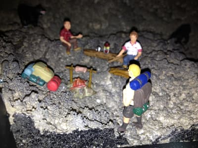 Photograph from The First Michigan Layout photographed November 2012