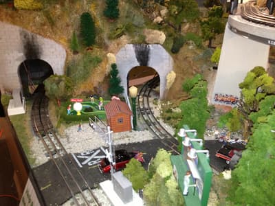 Photograph from The First Michigan Layout photographed November 2012