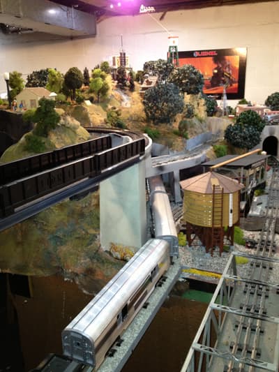 Photograph from The First Michigan Layout photographed November 2012