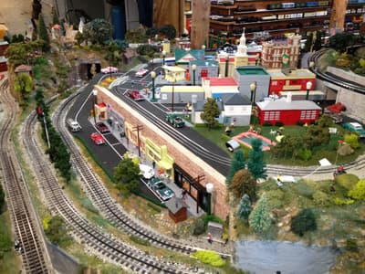 Photograph from The First Michigan Layout photographed November 2012
