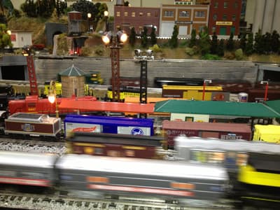 Photograph from The First Michigan Layout photographed December 2012
