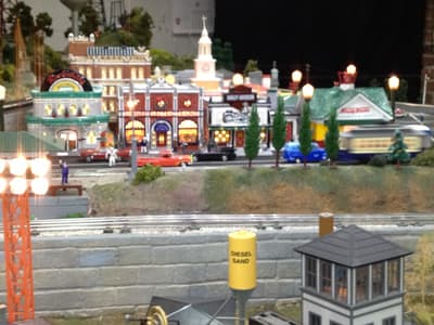 Photograph from The First Michigan Layout photographed December 2012