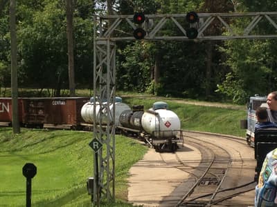 Photograph from Junction Valley Railroad photographed August 2013
