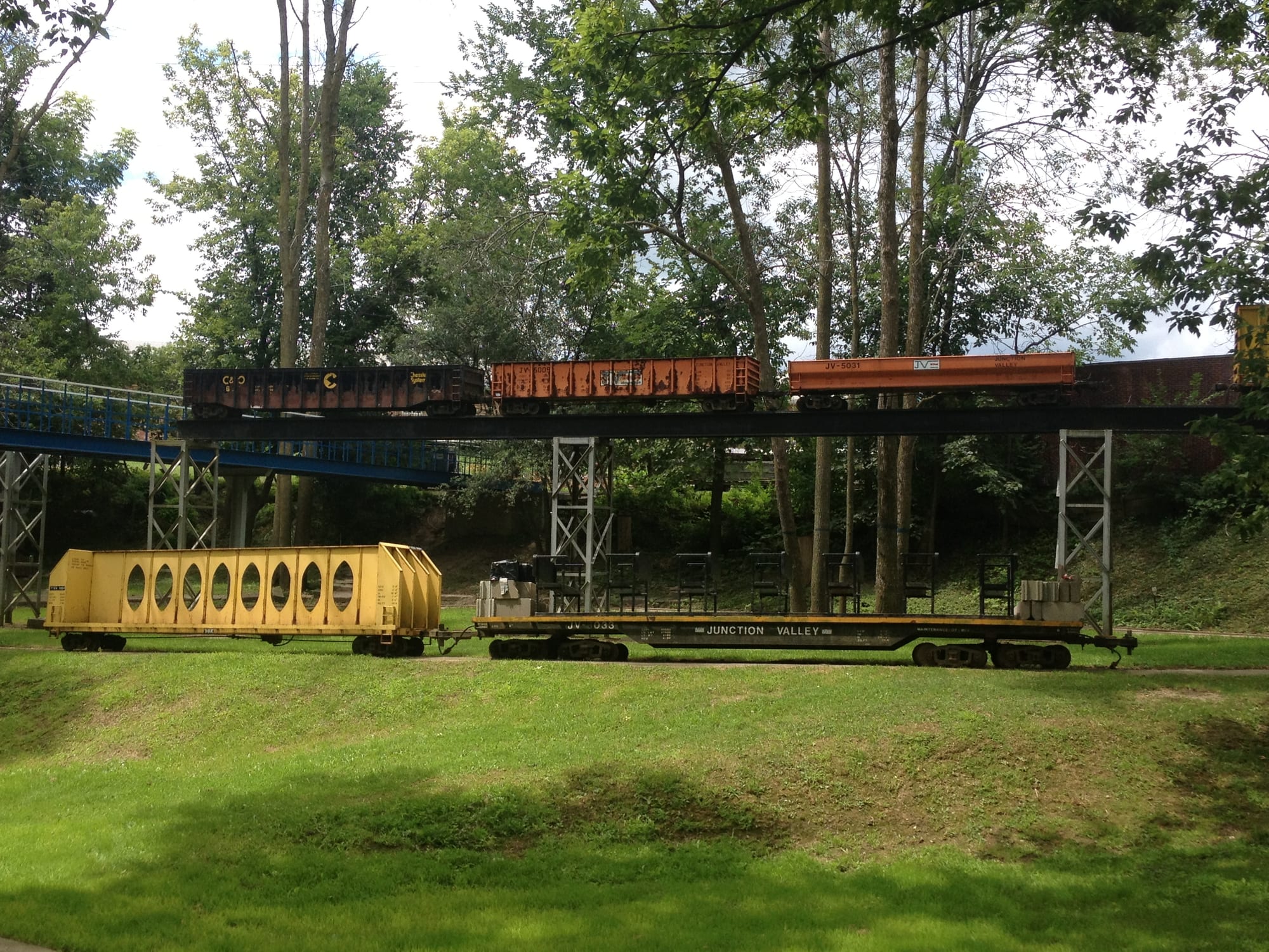 Photograph from Junction Valley Railroad photographed August 2013