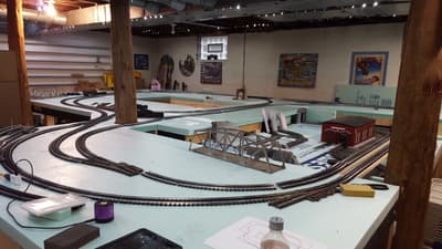 Photograph from The Second Michigan Layout photographed October 2018