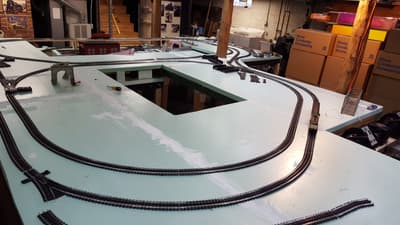 Photograph from The Second Michigan Layout photographed October 2018