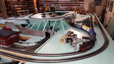 Photograph from The Second Michigan Layout photographed December 2018